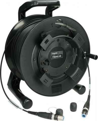 Klotz opticalCON QUAD csatlakozó kábel kábeldobon FiberLink - single-mode OS2 - 200m