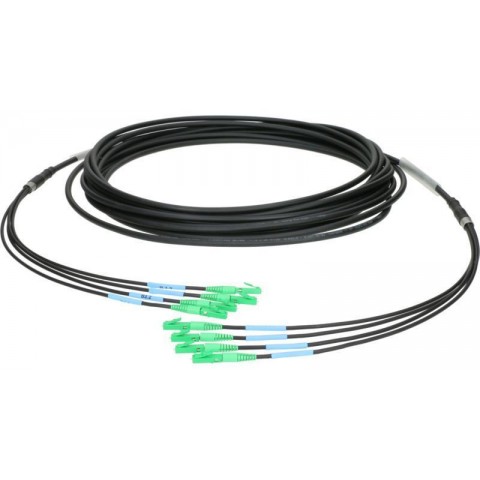 Klotz 4x LC/APC - 4x LC/APC breakout patch kábel FiberLink - single-mode OS2 - 30m