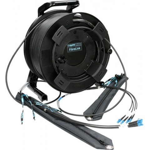 Klotz 4x LC/UPC - 4x LC/UPC kábeldob FiberLink - single-mode OS2 - 50m