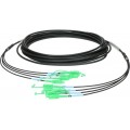 Klotz 4x SC/APC - 4x SC/APC breakout patch kábel FiberLink - single-mode OS2 - 30m