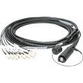 Klotz SmartBeam OCTO - 8x SC/UPC breakout kábel FiberLink - multimode OM4 - 50m