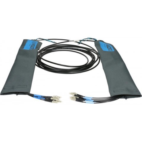 Klotz 8x LC/UPC to 8x LC/UPC breakout patch kábel FiberLink - multimode OM4 - 5m