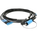 Klotz SmartBeam OCTO - 8x LC/UPC breakout kábel FiberLink - single-mode OS2 - 10m