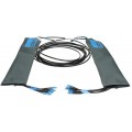Klotz 8x LC/UPC - 8x LC/UPC breakout patch kábel FiberLink - single-mode OS2 - 10m
