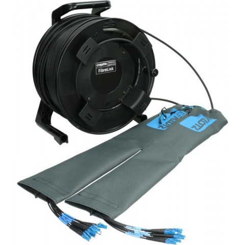 Klotz 8x LC/UPC - 8x LC/UPC kábeldob FiberLink - single-mode OS2 - 100m