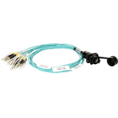 Klotz SmartBeam DODEKA 12 d-sorozat 12x LC/UPC installációs adapter - multimode OM4 - 1m