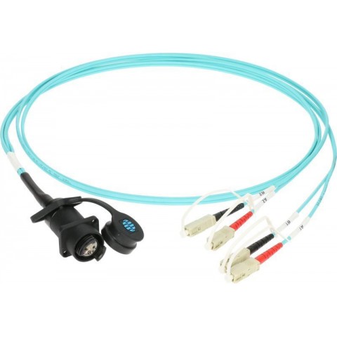 Klotz SmartBeam QUAD d-sorozat 4x SC/UPC installációs adapter - multimód - 1m