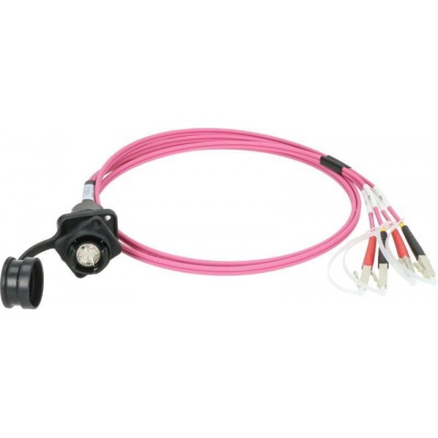 Klotz SmartBeam QUAD to 4x LC/UPC breakout kábel installációs adapter - multimode OM4 - 5m