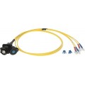 Klotz SmartBeam QUAD to 4x LC/UPC breakout kábel installációs adapter - single-mode - 1m