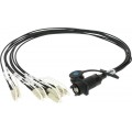 Klotz SmartBeam OCTO d-sorozat 8x SC/UPC installációs adapter - multimode OM4 - 2m