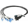 Klotz SmartBeam OCTO d-sorozat 8x SC/UPC installációs adapter - single-mode - 1m