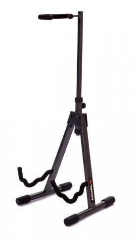 PROEL Univerzális gitárállvány nyaktámasszal szivacs és gumi borítással antracit szürke max:10kg