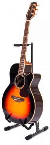 PROEL Univerzális gitárállvány nyaktámasszal szivacs és gumi borítással antracit szürke max:10kg