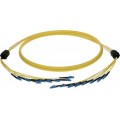 Klotz 8x LC breakout kábel - 9/125 OS2 optikai szál- single-mode - 350m