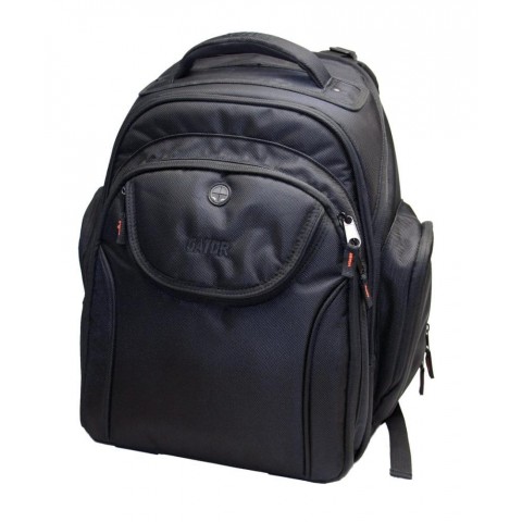 Gator G-Club hátizsák (max 27") laptophoz DJ midi kontrollerhez és fejhallgatóhoz utazó DJ-knek