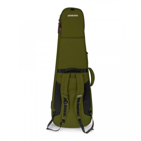 Gator Prémium gitártok elektromos gitárhoz ICON széria zöld