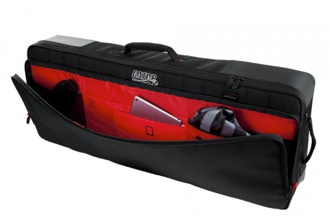 Gator Pro-Go széria 49 billentyűs hangszerhez táska gyapjú belsővel eltávolítható pántokkal