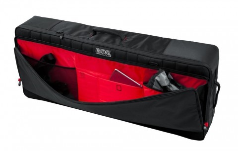 Gator Pro-Go széria 61 billentyűs hangszerhez táska gyapjú belsővel eltávolítható pántokkal Gator Pro-Go széria 61 billentyűs hangszerhez táska gyapjú belsővel eltávolítható pántokkal