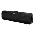 Gator Pro-Go széria 76 billentyűs hangszerhez vékony táska gyapjú belsővel eltávolítható pántokka