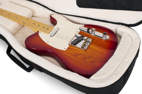 Gator Pro-Go széria elektromos gitár táska gyapjú belsővel eltávolítható pántokkal