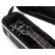 Gator Deluxe öntött műanyag keménytok 335-ös stílusú üreges testű elektromos gitárhoz