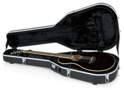 Gator Deluxe öntött műanyag keménytok (Yamaha) APX fazonú akusztikus gitárhoz