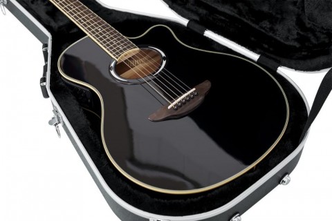 Gator Deluxe öntött műanyag keménytok (Yamaha) APX fazonú akusztikus gitárhoz