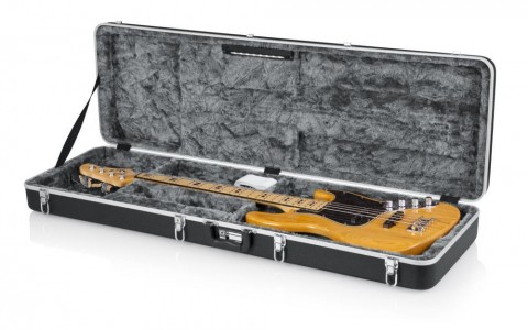 Gator Öntött műanyag keménytok basszusgitárhoz beépített LED világítással