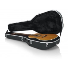 Gator Deluxe ABS öntött műanyag keménytok kerek hátú akusztikus gitárhoz
