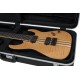 Gator Deluxe öntött műanyag keménytok extra hosszú elektromos gitárhoz