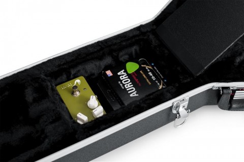 Gator Deluxe öntött műanyag keménytok SG fazonú elektromos gitárhoz