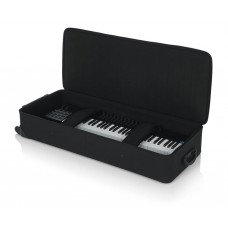 Gator Könnyű EPS szivacsos merev keyboard táska kerékkel 61 billentyűs hangszerhez