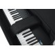 Gator Keyboard puhatok 61 billentyűs keskeny hangszerhez belső méret: 105x32x13 cm