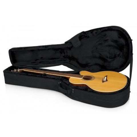 Gator Könnyű szerkezetű merev (EPS) keménytok akusztikus basszusgitárhoz