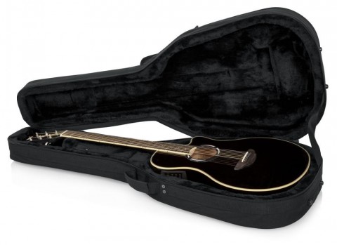 Gator Könnyű merev EPS polyfoam keménytok (Yamaha) APX fazonú akusztikus gitárhoz