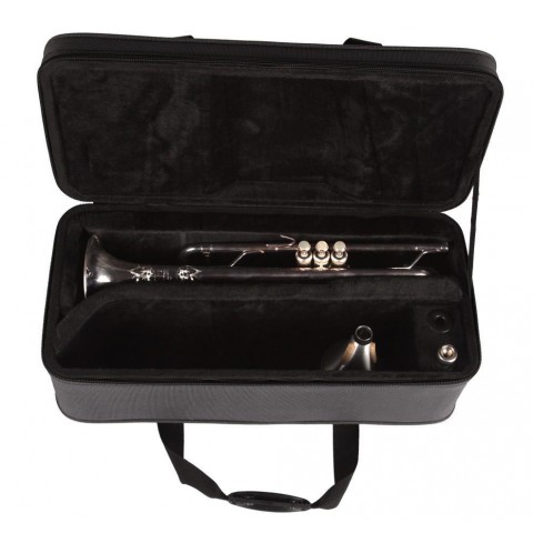 Gator Könnyű merev EPS polyfoam keménytok trombitához külső zsebbel szordínó tárolására