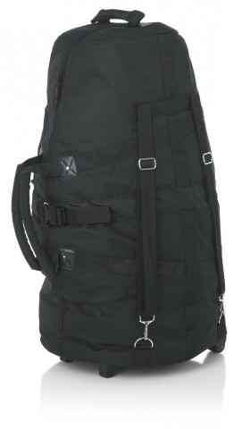 Gator Párnázott konga táska állítható pánttal kerekekkel