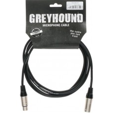 Klotz GREYHOUND mikrofon XLR 3p mama/papa nikkel Klotz csatlakozók - 1m