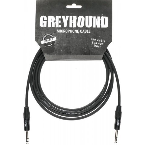 Klotz GREYHOUND analóg audiokábel - szimmetrikus fémcsatlakozókkal - 0,6m