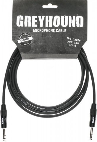 Klotz GREYHOUND analóg audiokábel - szimmetrikus fémcsatlakozókkal - 0,6m