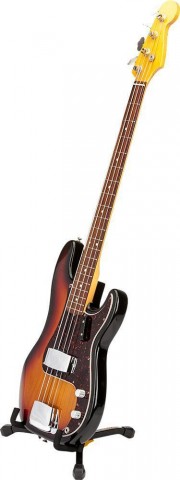 Hercules Gitárállvány kicsi elektromos gitár részére + tok