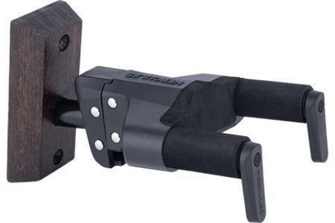 Hercules Gitártartó fa alap rövid szárú festett sötét barna színű talp Hercules Gitártartó fa alap rövid szárú festett sötét barna színű talp