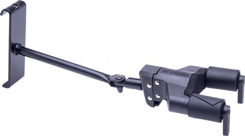 Hercules Gitártartó rácsos transzparensfalra szerelhető fém hosszú szárú módosított AGS