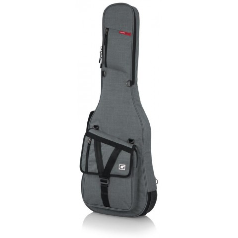 Gator Transit puhatok elektromos gitárhoz merev belső kialakítás 20 mm vastag bélés szürke