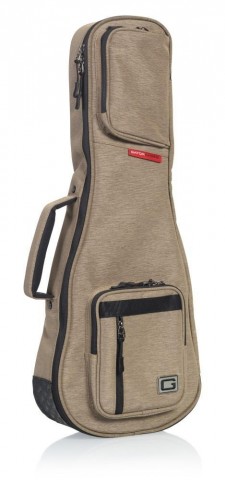 Gator Transit homokszínü puhatok koncert ukuleléhez 20 mm-es béléssel