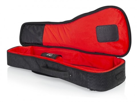 Gator Transit fekete puhatok tenor ukuleléhez 20 mm-es béléssel