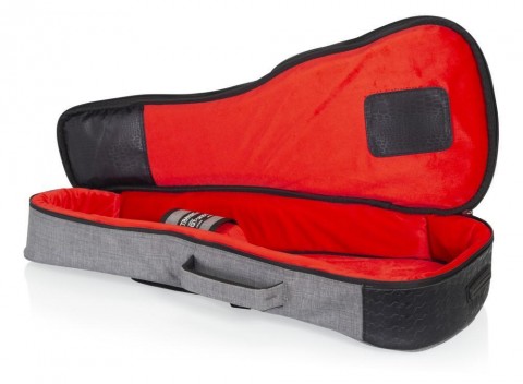 Gator Transit szürke puhatok tenor ukuleléhez 20 mm-es béléssel