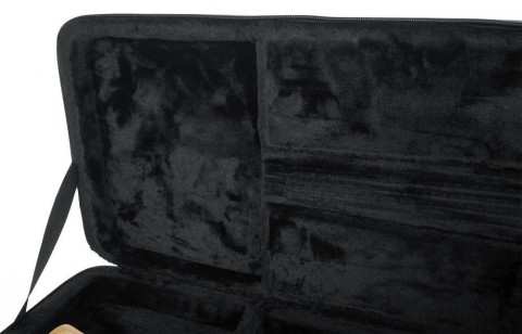 Gator Transit könnyű merev EPS keménytok basszusgitárhoz szürke fekete belsővel