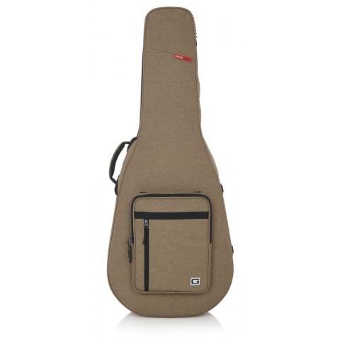 Gator Transit könnyű merev EPS keménytok dreadnought 12húros ak. gitárhoz homokszín bézs belsővel