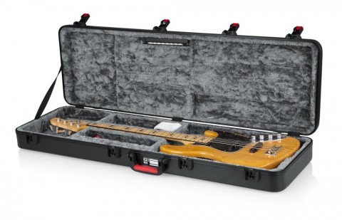 Gator TSA öntött műanyag keménytok basszusgitárhoz beépített LED világítással